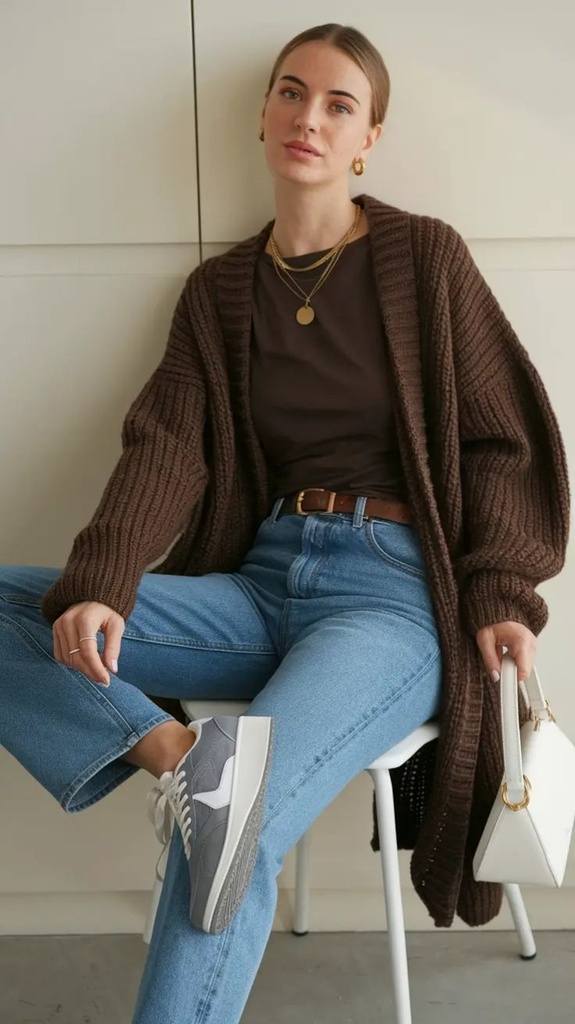 Chunky Knit Cardigan